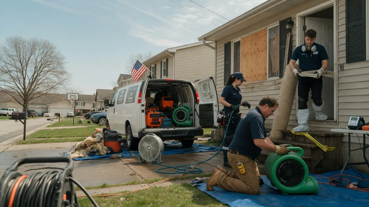 Water Damage Restoration in Sparta, MI near me